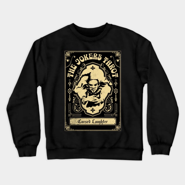 Clown Tarot Card Crewneck Sweatshirt by NorseMagic